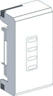 Schneider Electric - Aftakkast railkoker aftakkast knb16cf2