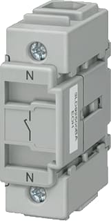Siemens - Toeb./onderd. laagsp.-schakeltechn. N-Conductor Front 32A