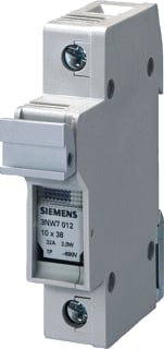 Siemens - Sentron Glaszekeringhouder Buis Zekering Hdr 3Nw7152