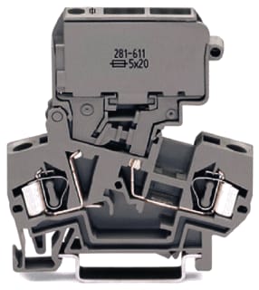 Wago - Zekeringsrijgklem Zekklem 281-611