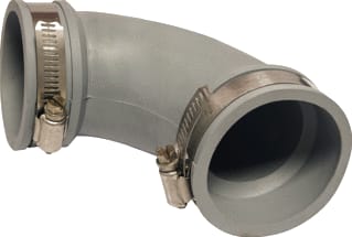 Fernco - Fitting met 2 aansluitingen bocht 48l 50-40 grs