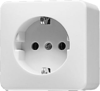Jung - AP600 Wandcontactdoos (WCD schakelmat.) Wcd Ra Opb Alp Wt