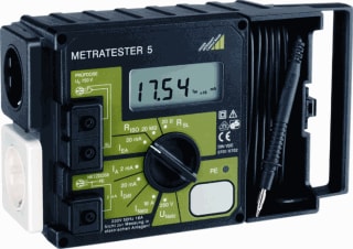 Gossen Metrawatt - Metratester Draagbare apparaattester/PAT-tester Toesteltst Metratest 5