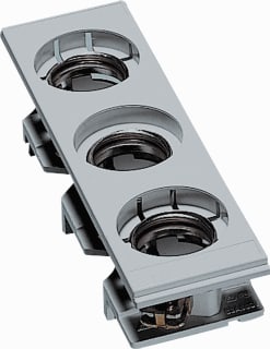 Hager - D-zekeringhouder Schrfpatrh.3X63A Lh63S Xd