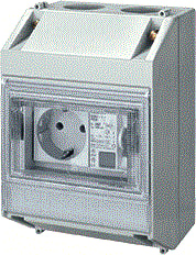 Siemens - Wandcontactdoos (WCD schakelmat.) Wcd 5Sz9216
