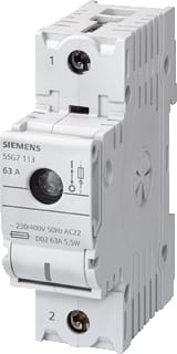 Siemens - 5SG7 NEOZED patroonlastscheider Neozed Patrlastscheid 1+N