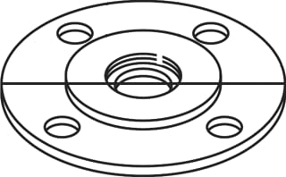 Grundfos - Mech. toebeh./onderdelen v pompen passtuk a20 dn50 2"
