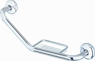 Geesa - Hotel Handgreep aangepast sanitair Badgreep+Zeephdr 24Mm 128