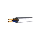Donne - H03VV-F Voedingskabel tot 1 kV beweegbaar Vmvs 2X0,75Mm2 Zw Ro100
