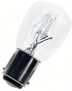 Bailey - Pigmy Gloeilamp standaard ba15d 26x57 12v 15w