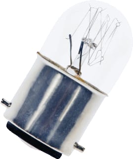 Bailey - Gloeilamp standaard tube b22d 22x43 240v 15w