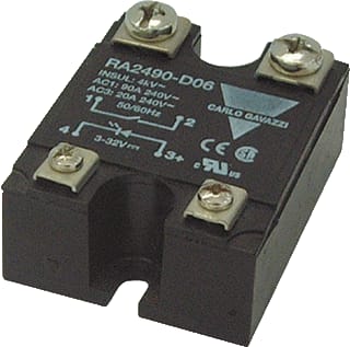 Carlo Gavazzi - RA 24 Solid-staterelais 230V 50A 1-Fase Zs