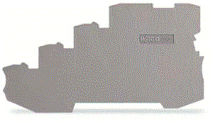 Wago - TOPJOB S 2000 Eindplaat rijgklem 2000-5491