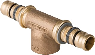 Geberit - Mepla Fitting met 3 aansluitingen T Stuk 40X1"X40Mm