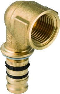 Geberit - Mepla Fitting met 2 aansluitingen Overgbocht 26X3/4Bin