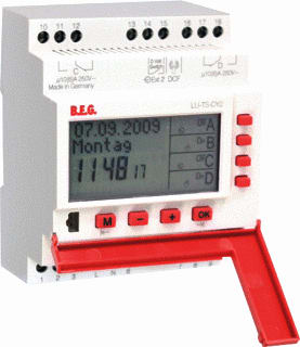 BEG - Chronolux Time Switch Digitale schakelklok vr paneelbouw Digi Jaarsklok Dcf 4K
