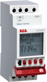 BEG - Chronolux Time Switch Digitale schakelklok vr paneelbouw Dig Jaarklok Dcf 1K 2Te