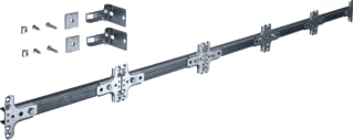 Hager - Univers Component v draad, kabelinv. kast/l U Profiel Hor 5Veld