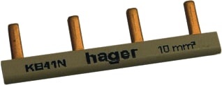 Hager - Kamrail 1P Kb41N