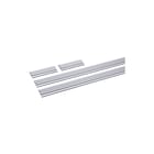 Hager - Univers Afdek/afscherm/mark.strk kast/less. Ks Profiel 1Veld Fg