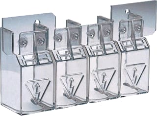 Hager - Toeb./onderd. laagsp.-schakeltechn. Afschermk Lastoms 125-200A