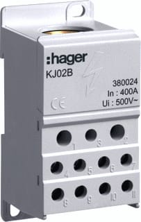 Hager - Inbouwunit met verdeelklemmen Kj02B