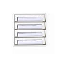 Siedle - TM Mont. toebeh. v deurcommunicatie nmbrd compl smoke 007038