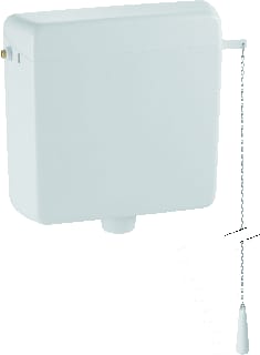 Geberit - AP123 Opbouwspoelreservoir Reservoir Hh. 123.700 Wit