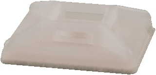 Mepac - BP Bev.sokkel/element v kabelbinder Plakzadel Tr 19X19 Zk100