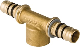 Geberit - Mepla Fitting met 3 aansluitingen T Stuk 20X1/2X20Mm