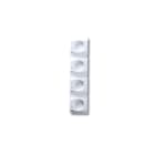 Siedle - Montage-element voor deurstation acc-beton bev wit 016706