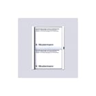 Siedle - TM Mont. toebeh. v deurcommunicatie nmbrd compl wt 029042