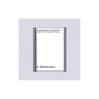 Siedle - TM Mont. toebeh. v deurcommunicatie nmbrd compl tita 029785