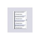 Siedle - TM Mont. toebeh. v deurcommunicatie Nmbrd Compl Wt 029798