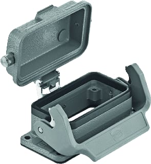 Harting - Rechthoekige (industrie) connector Stekhs Han B Panel Metaal