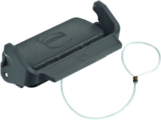 Harting - Beschermkap industriële connector Protect Cover Metal 16B