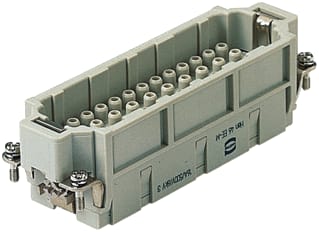 Harting - Contactblok v rechthoekige connect. Cont Han Ee 46 M
