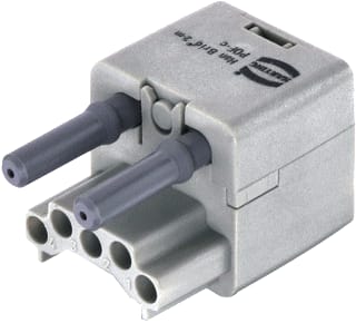 Harting - Contactblok v rechthoekige connect. 09120042716