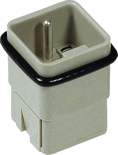 Harting - Contactblok v rechthoekige connect. Han Q 5/0-M-C