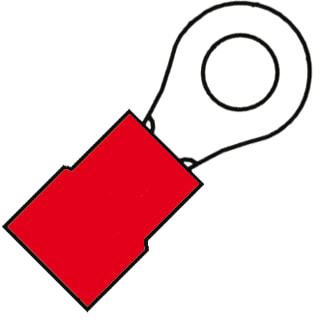 Klemko - A Perskabelschoen voor koperkabel Perskbsc A1510R 1,5 Ds100