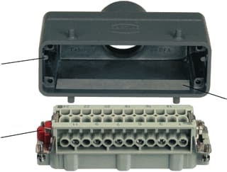 Harting - Rechthoekige (industrie) connector 19340100422