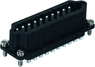 Harting - Contactblok v rechthoekige connect. 09700202621