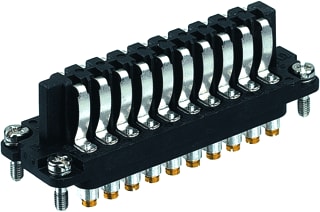 Harting - Contactblok v rechthoekige connect. 09700202817