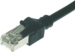 Harting - SNI Patchkabel twisted pair Patch Cat5E Zw 0.5M