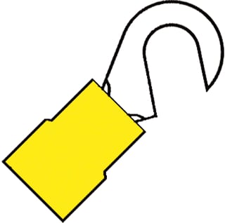 Klemko - A Perskabelschoen voor koperkabel Oogkbsch A4653K6Mm2 Ds100