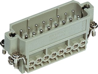 Harting - Contactblok v rechthoekige connect. Contact Conn 09200162613