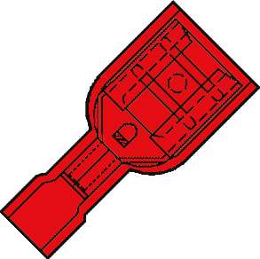 Klemko - IS Aderdoorverbinder rond/vlak Vlakstkrh Is1507Fl Ds100