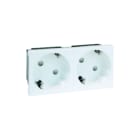 Honeywell Peha - CONCEPT 45 Wandcontactdoos (WCD schakelmat.) Wcd Ra 2V 30Gr Cspt45 Wt
