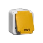 Honeywell Peha - Spatwaterdicht Wandcontactdoos (WCD schakelmat.) Wcd Opb Usa 125V 20A