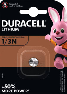 Duracell - Lithium knoopcel Batterij, niet oplaadbaar Li-Cel Cr1/3N Br1